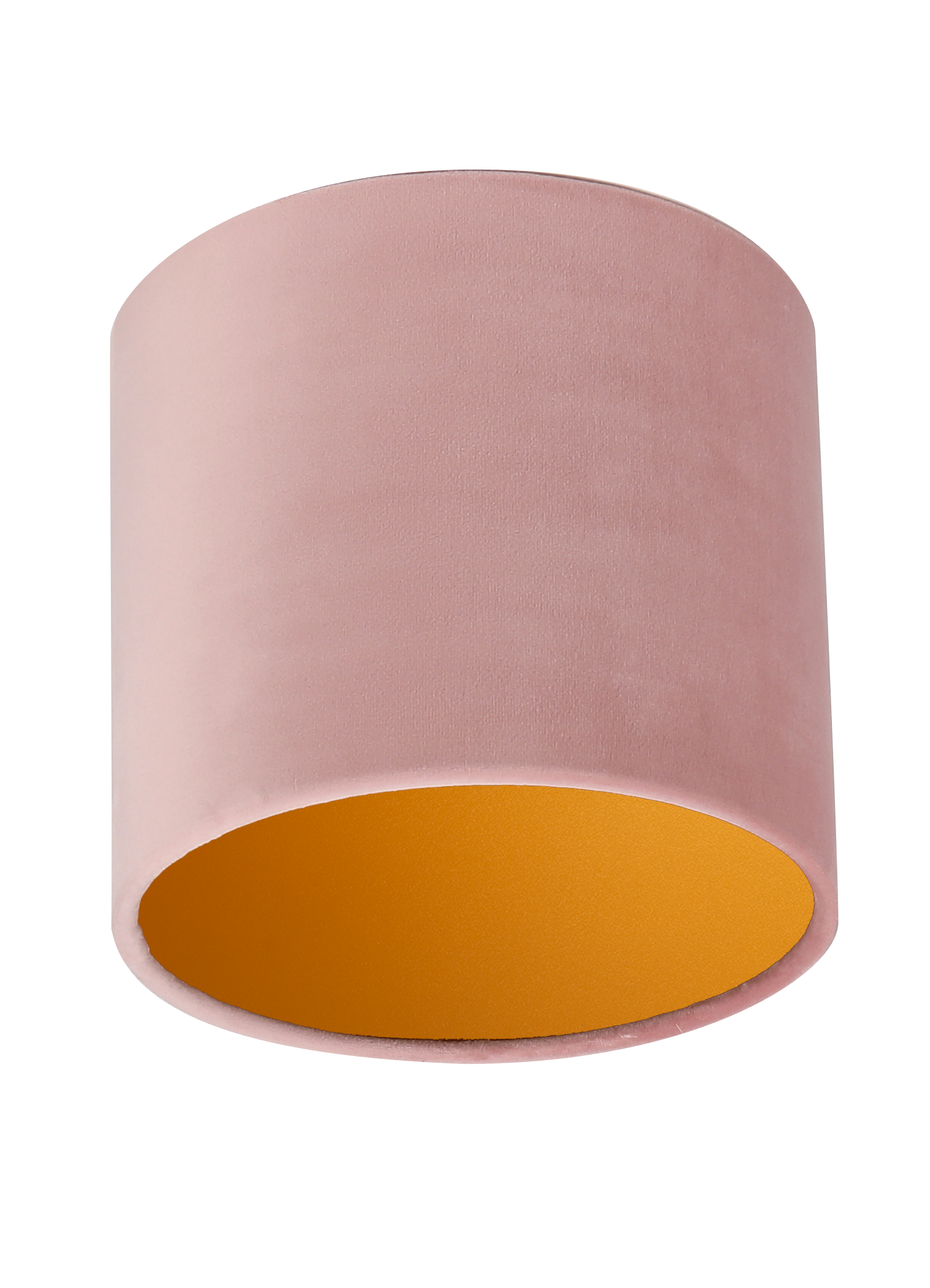 Lampenschirm Velour Rosa