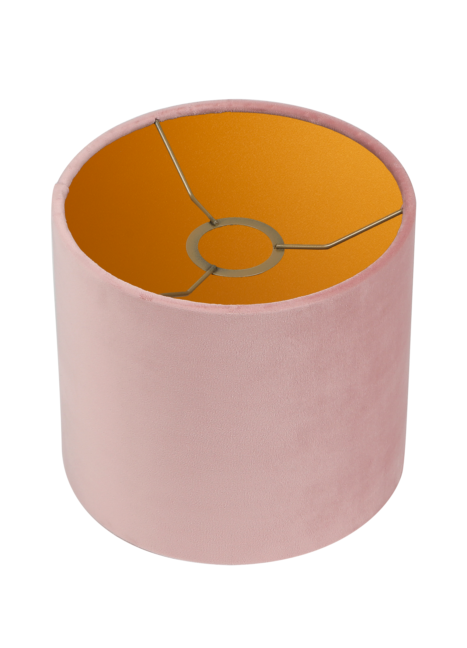 Lampenschirm Velour Rosa